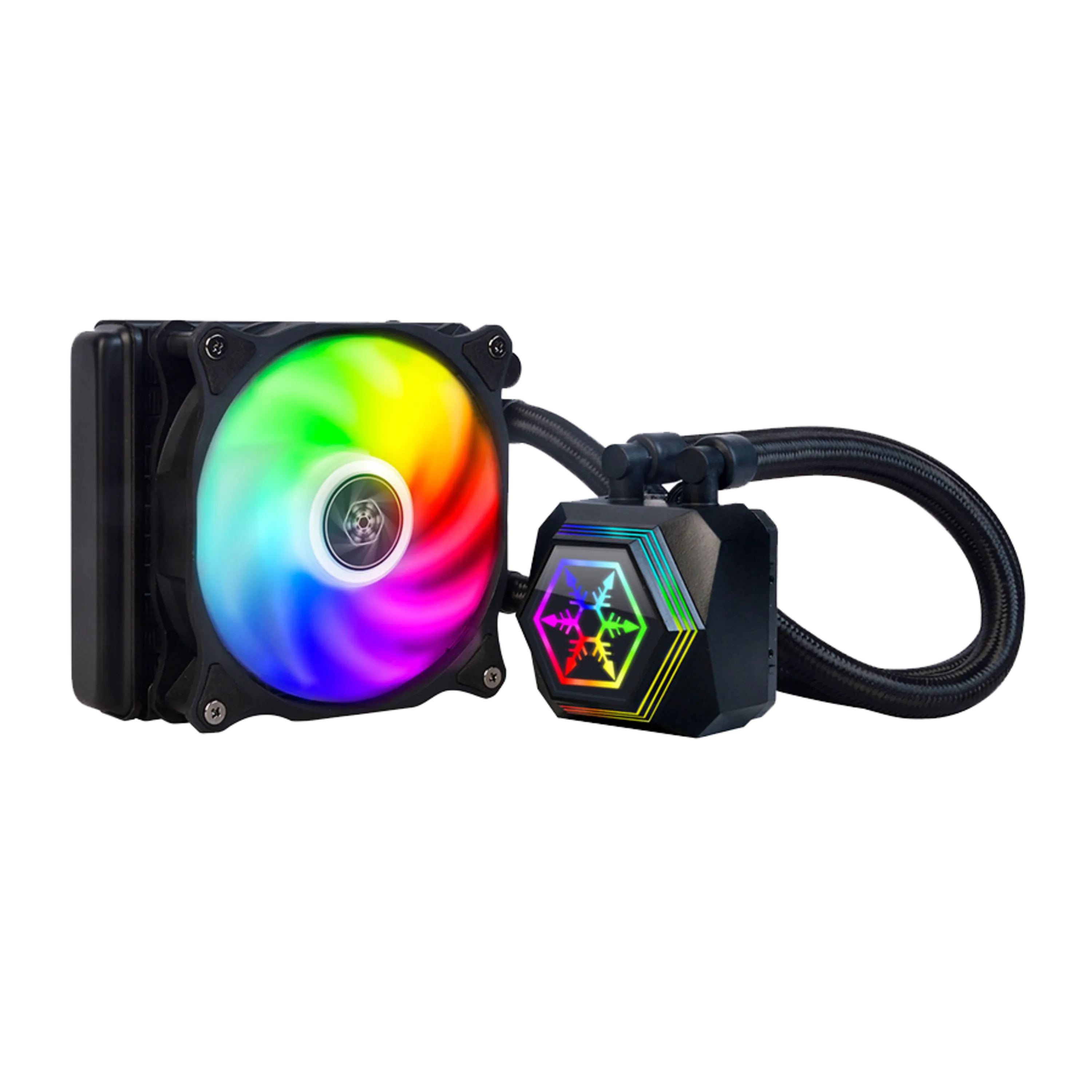 خنک کننده مایع سیلوراستون مدل KT-020628 | PF120-ARGB